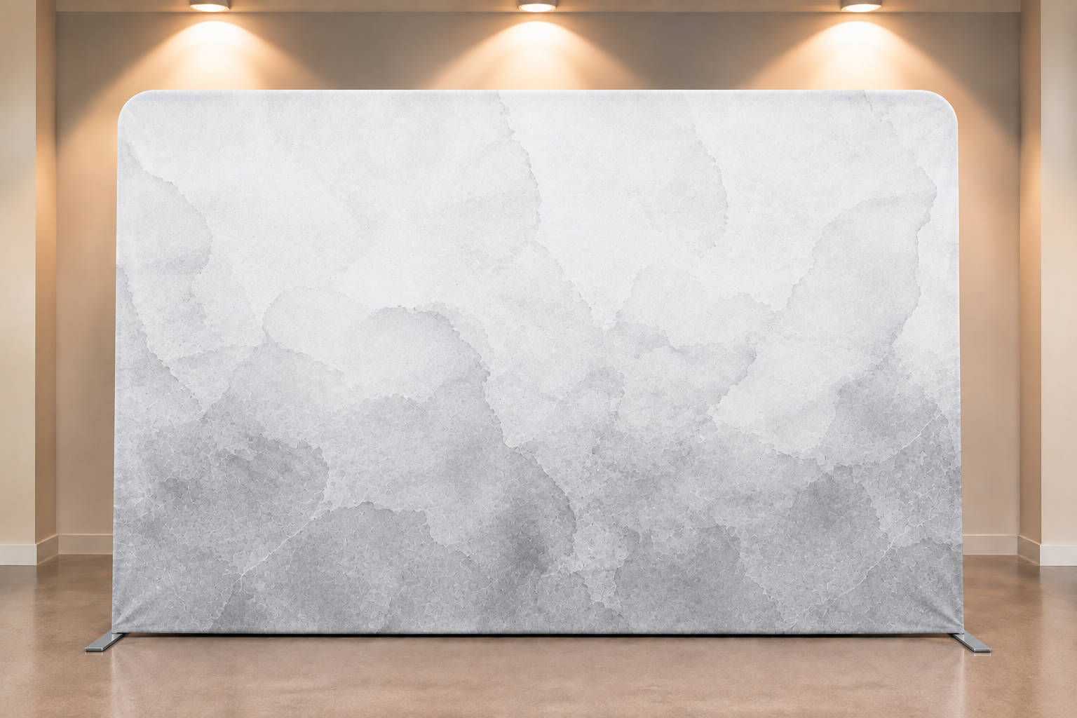White cloud photo booth backdrop available from Art Booth Seattle